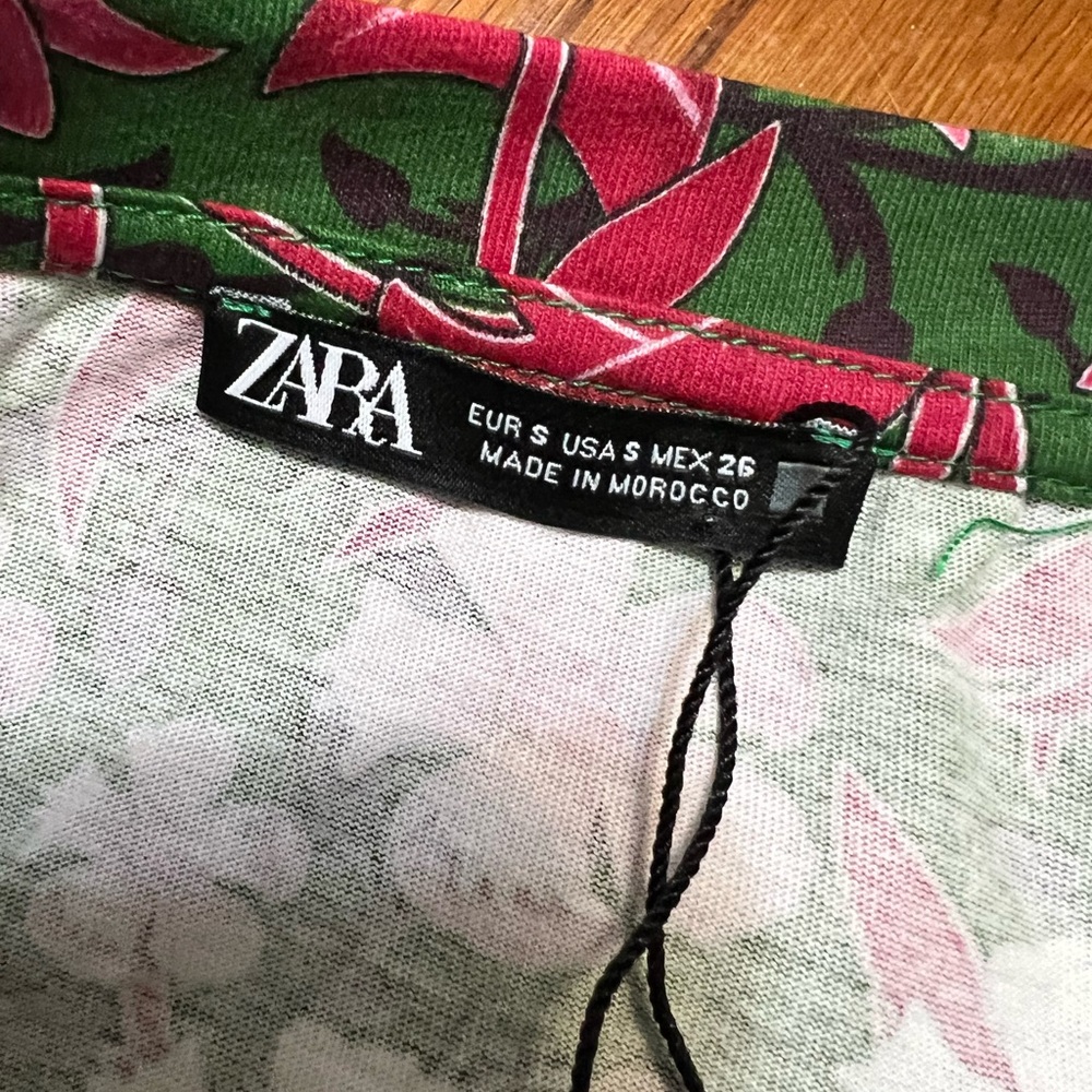 Zara Top SZ SM NWT - Picture 6 of 7